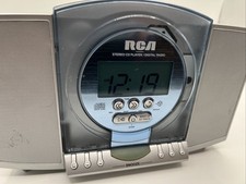 RCA Stereo CD Player w/ Digital AM/FM Tuning Clock Radio RP3755 CD Issue Parts