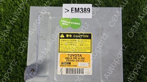 Lexus SC430 2002-2005 ABS control module 89540-24170 Computer assy skid control - Picture 2 of 10