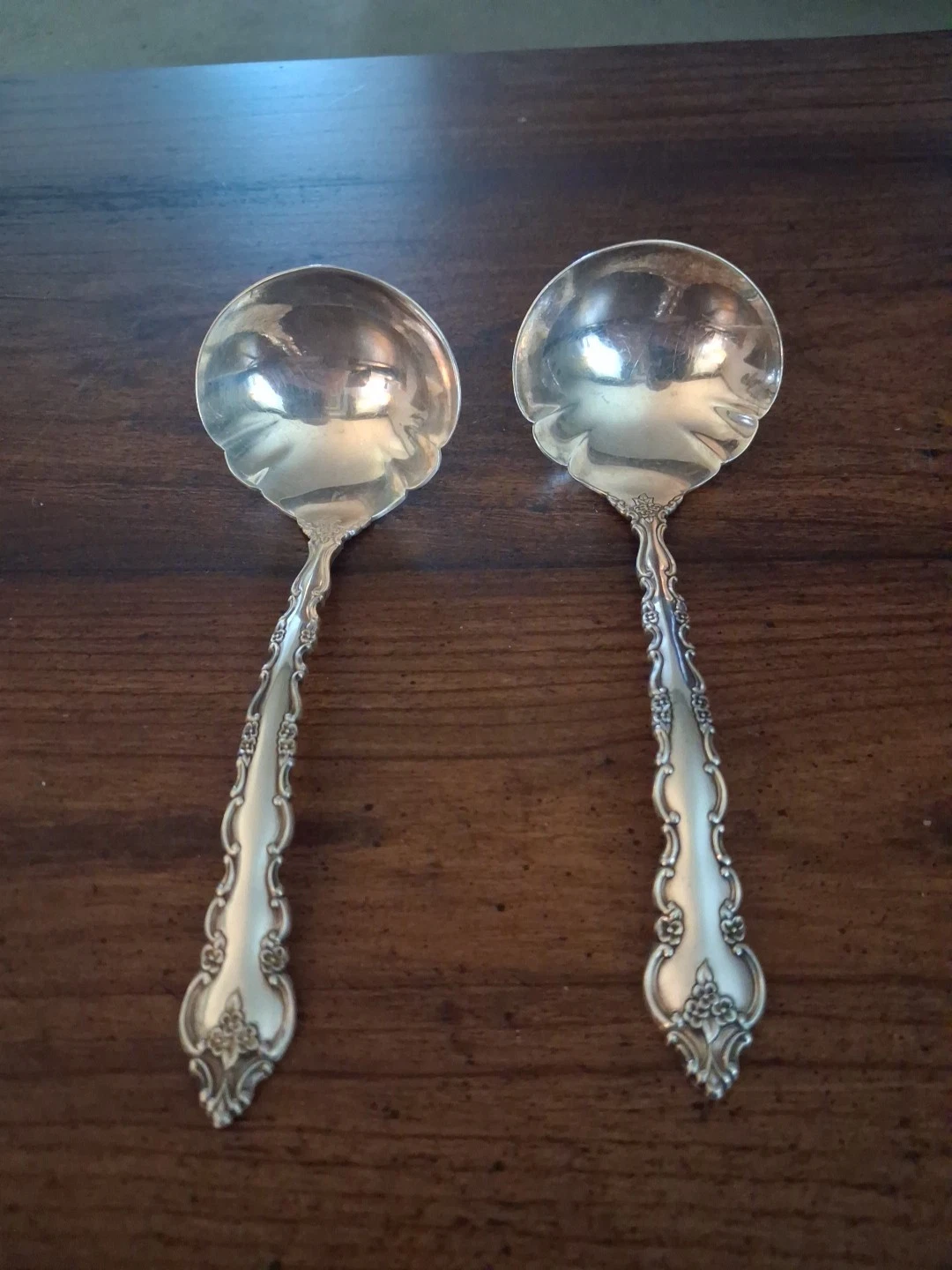 Vintage International Silver Deepsilver Sauce Ladle "Orleans" Pattern