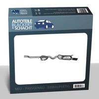 Auspuff Endtopf für Fiat Coupe