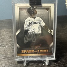 2021 Topps Luminaries Jazz Chisholm /20 Spark Of Light Rookie Rc Auto #SLA-JC