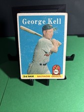 1958 Topps George Kell #40 Baltimore Orioles Vintage Baseball Card