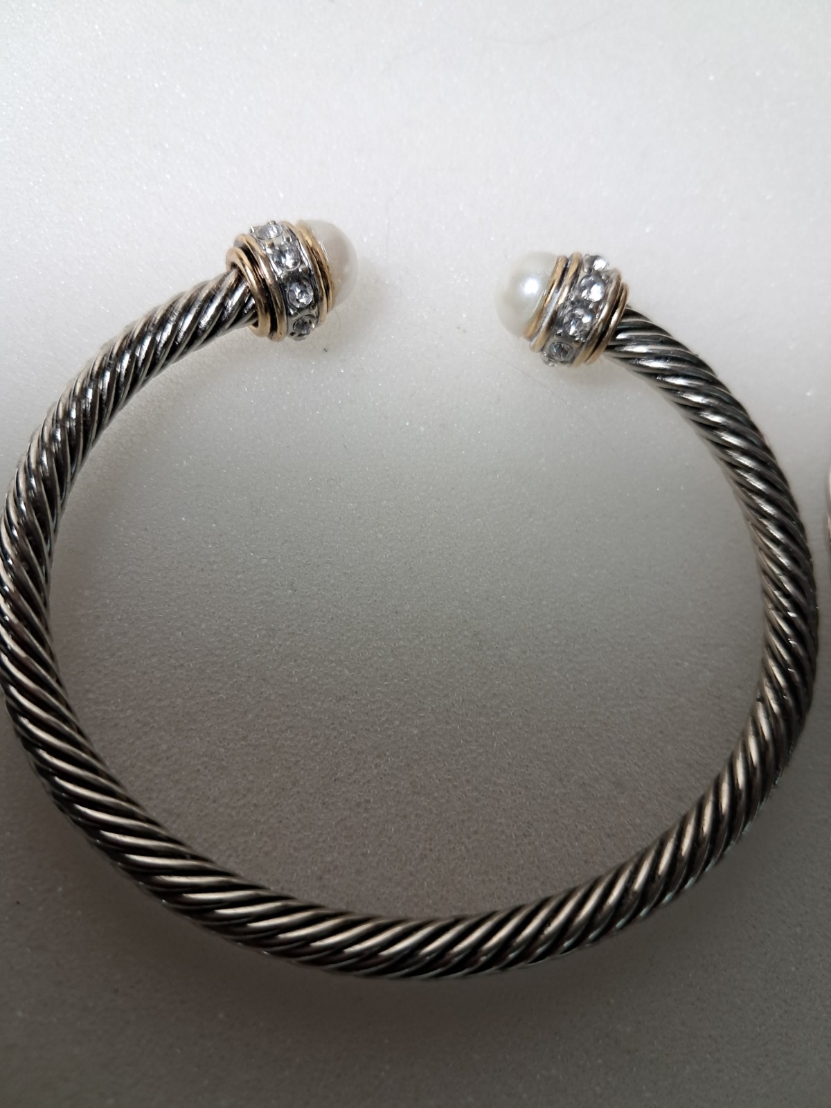 2 Cable Bangle Bracelets - image 6