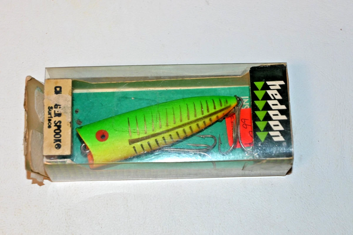 Heddon Box Insert Included Vintage Fishing Lures | eBay