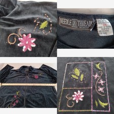 Needle & Thread Velour Tops Lot 2 Womens 2X F...
