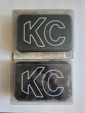 Kc Light 560 Black Hard Covers White Letter 6 X 9 Pair