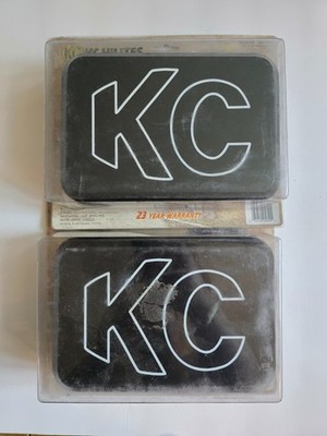 KC Light #560 Black Hard Covers White Letter 6 X 9 (pair)