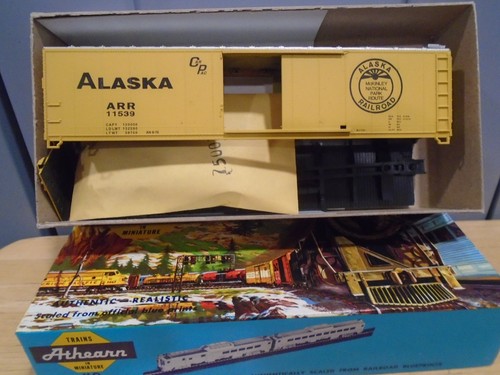 BEV-BEL ATHEARN 2273 ESCALA HO FERROCARRIL ALASKA 50' CAJA COCHE KIT NUEVO EN ORIGINAL B | Condition: New