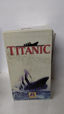 Titanic - Collectors Boxed Set (VHS, 1994, 4-Tape Set)