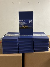 Sony BCT-D94L Digital Betacam Video Cassette, Metal, 94 minute NEW - Lot of 16
