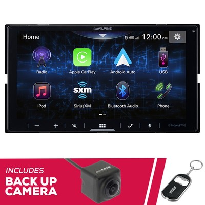 Alpine ILX-W770 6.75'' Shallow-Chassis Multimedia Receiver & HCE-C1100 Backup