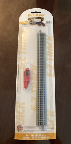 BACHMANN ESCALA N EZ PISTA 10" BAJO PISTA TERMINAL SECCIÓN #44897 NUEVO | Zustand: New