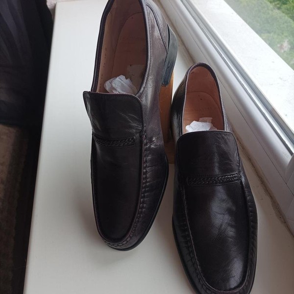 Men Grenson Heels Burgundy 10