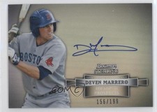 2012 Bowman Sterling Prospect Refractor 156/199 Deven Marrero #BSAP-DM Auto 4b4