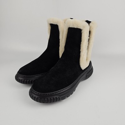 DIOR D-Racer $1550 Black Suede Ankle Boots New & Authentic
