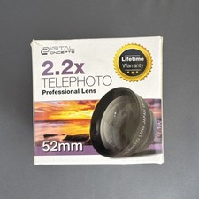 Digital Concepts 2.2x Telephoto Professional Lens 52mm DC-52T