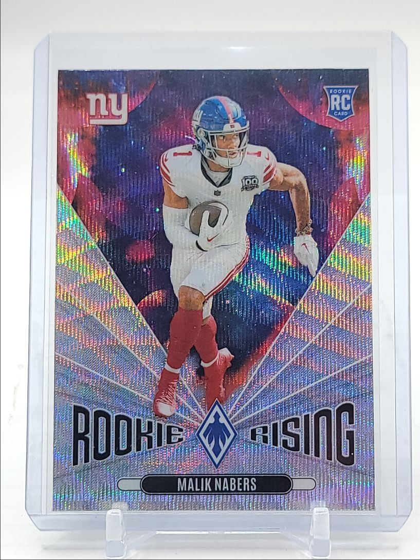 MALIK NABERS 2024 PHOENIX ROOKIE RISING WAVE GIANTS #RR-MNS RC Q4592