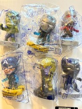 Marvel Avengers Marvel McDonalds Happy Meal Toy Lot of 6 NEW Sealed 2019