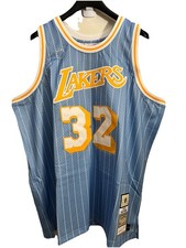 MITCHELL NESS MAGIC JOHNSON UNINTERRUPTED LAKERS BASKETBALL JERSEY 3XL #32 1984