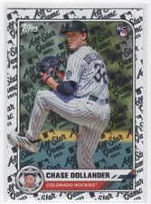 #85 2025 Topps All-Star Game BASE Chase Dollander RC Colorado Rockies