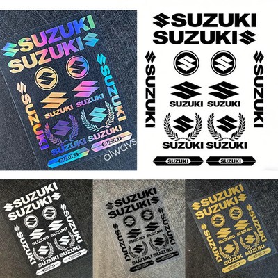 SUZUKI Motorrad Aufkleber Zubehör Abziehbilder Sticker Roller Heckbox Dekoration