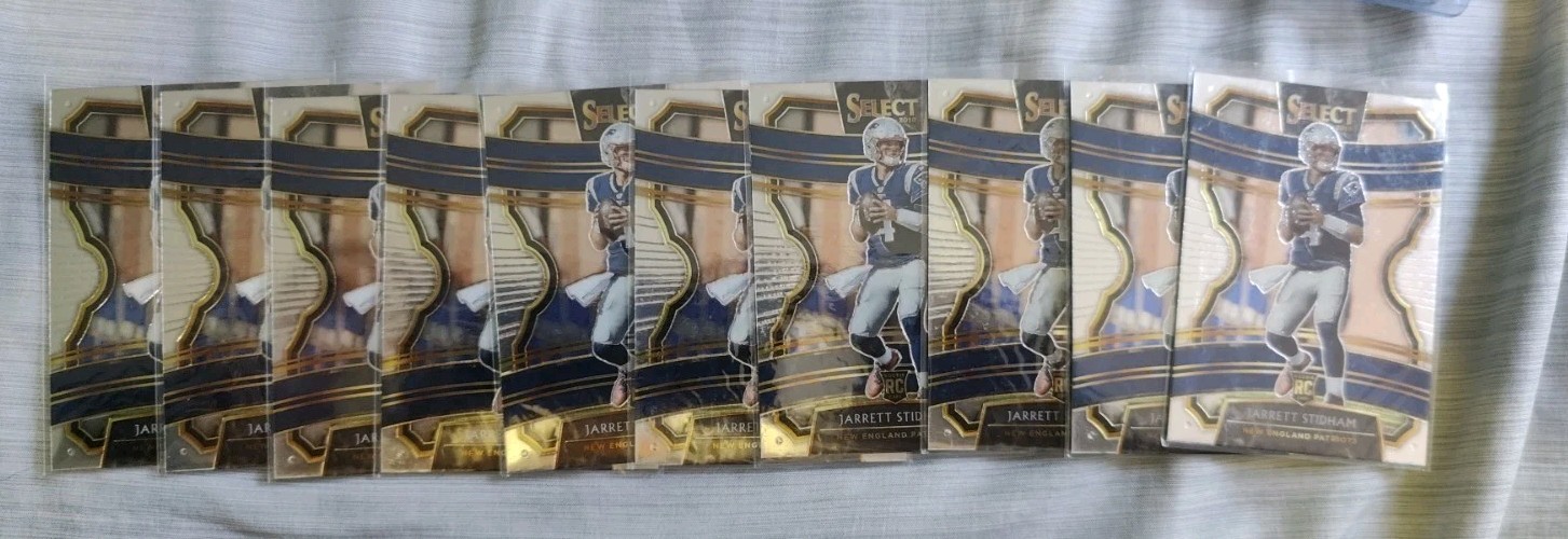 (10) 2019 JARRETT STIDHAM Panini Select Concourse Level Rookie RC #75 Broncos
