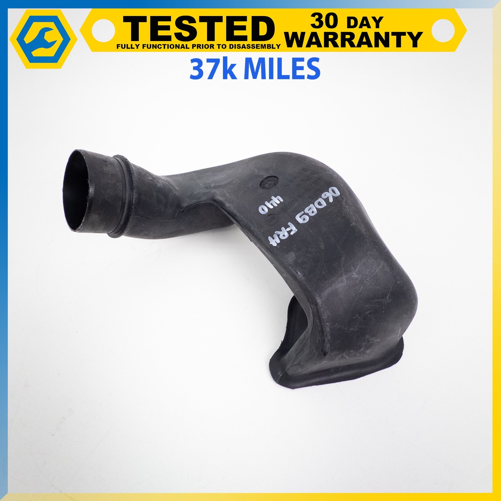 05-12 ASTON MARTIN DB9 DBS RIGHT PASSENGER SIDE AIR INTAKE DUCT PIPE HOSE OEM