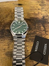 Citizen Men's Tsuyosa Automatic Green Dial Watch NJ0150-56X