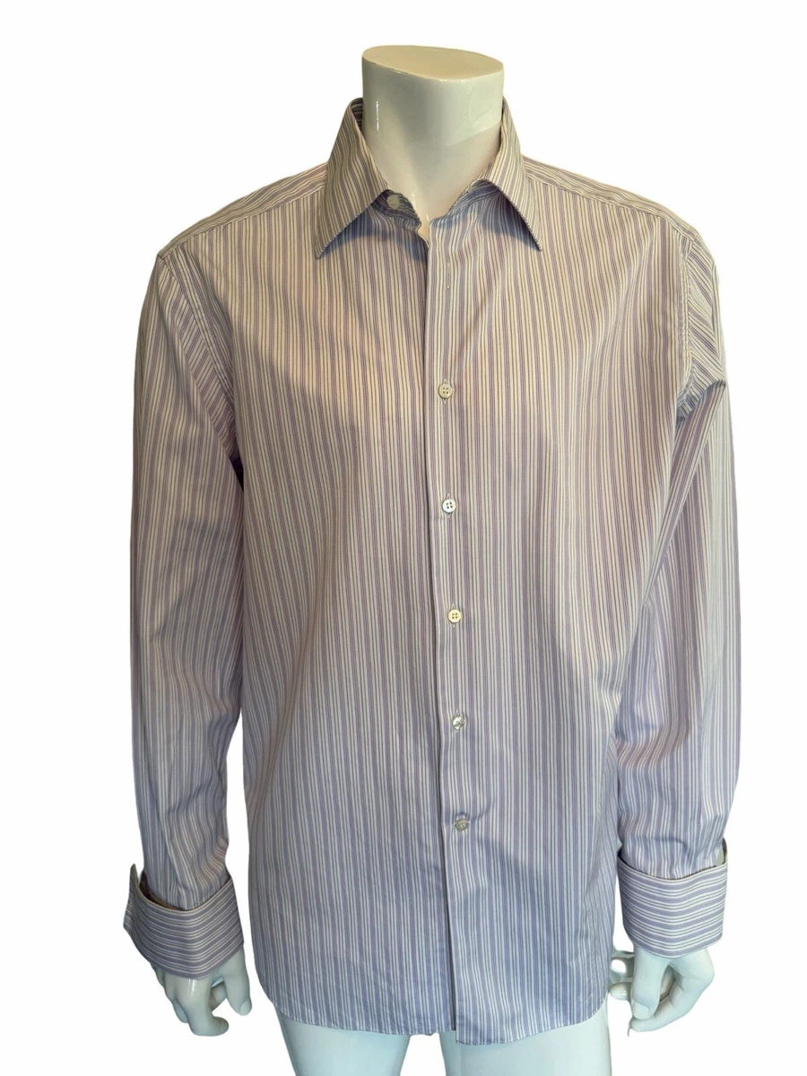 Stefano Ricci 幾何学模様ブラウンシャツ XL Men's Stefano Ricci Shirts for sale | eBay