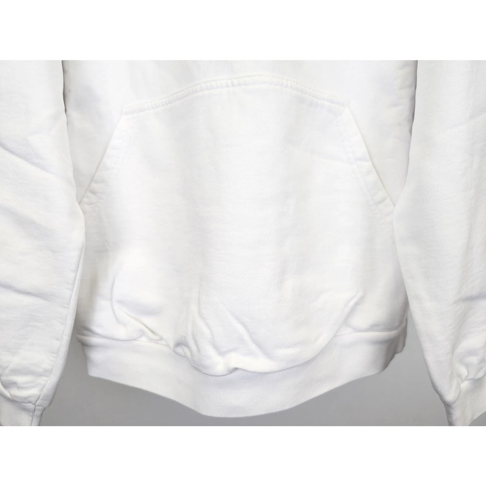 Felpa con cappuccio Balenciaga Paris Balenciaga logo bianco nuova con etichetta 4