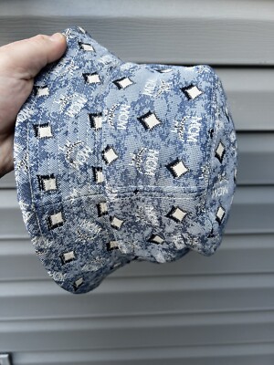 MCM Visetos Monogram Logo Bucket Hat | eBay