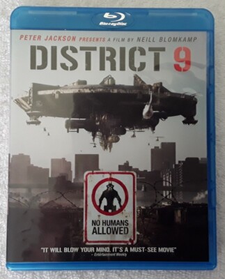 District 9 [Blu-ray] (BRAND NEW/FACTORY SEALED)