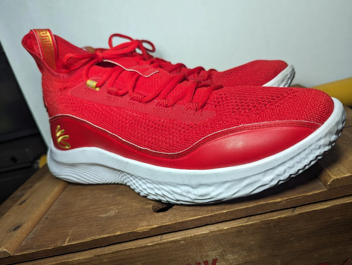 Under Armour Curry 8 Flow Red Chinese New Year 3024035 600 Size
