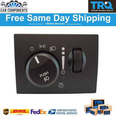 TRQ New Headlight Lamp Switch Assembly For 2005-2012 Chrysler 300 Dodge Charger