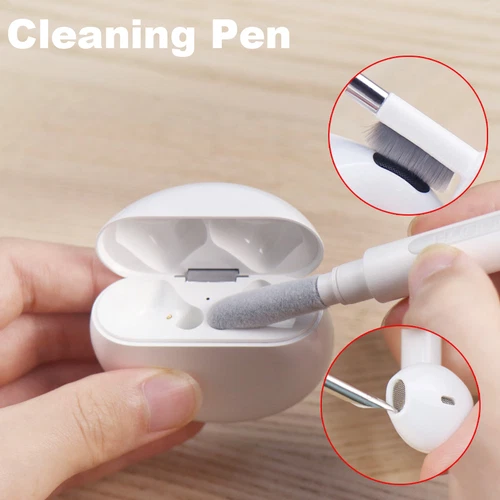 Cleaning Pen For Airpods Pro1 2Earphones Cleaner Kit Soft Brush Case Earbuds - Picture 17 of 17