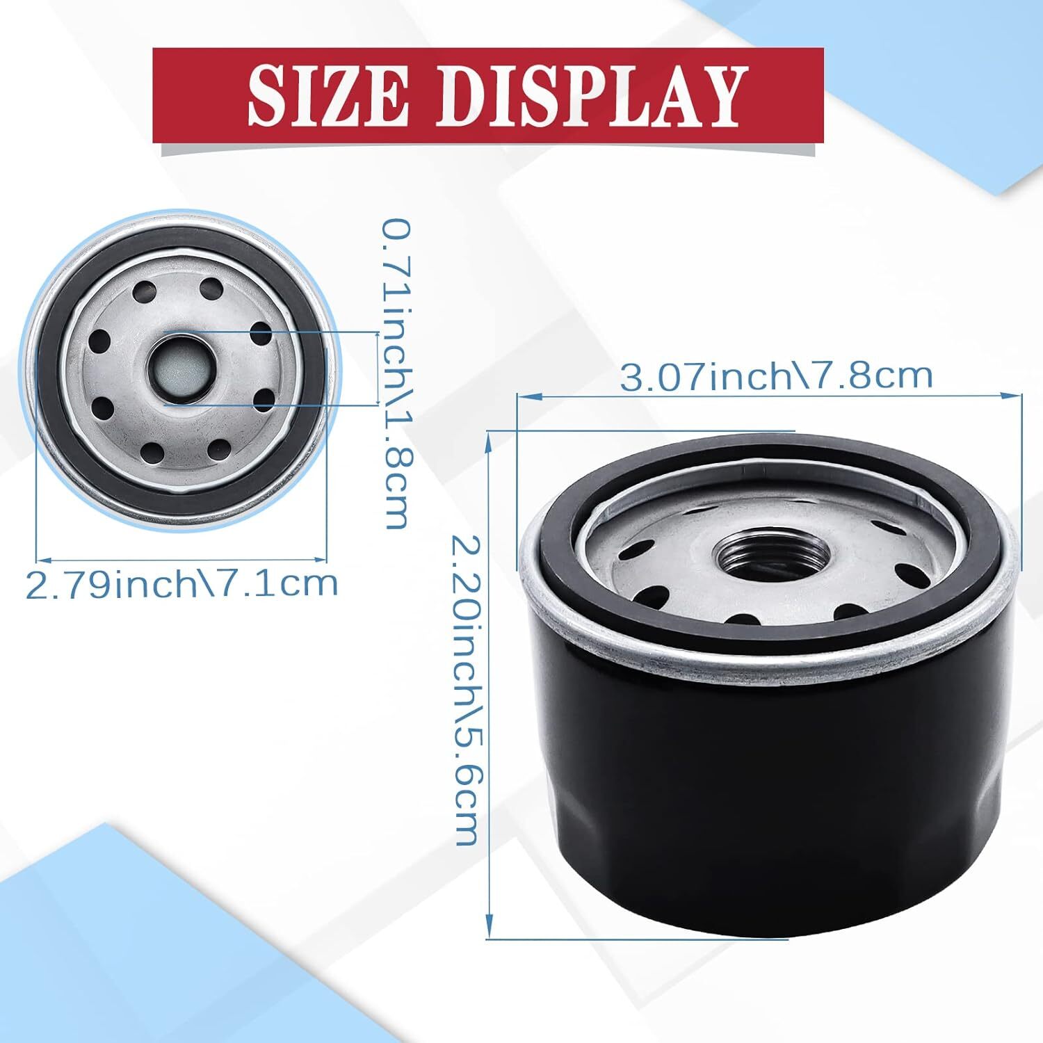 Oil Filter for Kawasaki FR691V FR651V FX600V FR730V FR541V FR600V