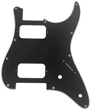 Battipenna per chitarra Fit Tom Anderson Drop top stile classico HH - 3 strati NERO