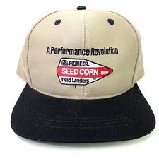 New Vintage 90’s • Pioneer Seed “Yield Leaders” Snapback Hat • Made In USA