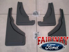 21 thru 25 Bronco Sport OEM Ford Molded Splash Guards Mud Flaps 4-Piece Set