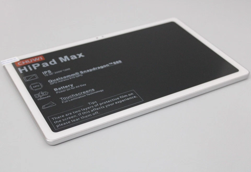 Chuwi HiPad Max Silber 8GB + 128GB - 10,36" 2000x1200 Dual LTE 4G Android Tablet - Bild 3 von 4