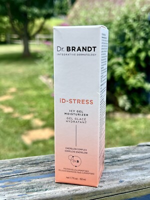 Dr Brandt ID-STRESS Icy Gel Moisturizer Energlow Fig Stem Cells 1.7oz