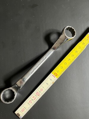   3/4''+11/16'' ARMSTRONG No. 9729A PROFI Doppel-Ringschlüssel kurz tief gekröpft