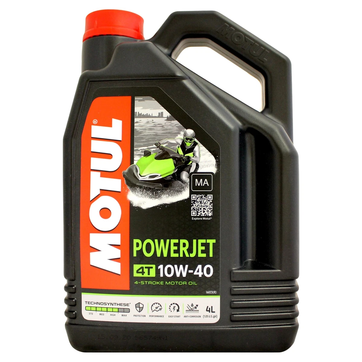 Motul PowerJet 4T 10w 40 10w40 4 Stroke Watercraft Jet Ski Engine Oil 4 Litre 4L