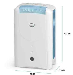 EcoAir DD1 CLASSIC MK6 7.5 Litre Desiccant Dehumidifier, 3 Year Warranty, Blue