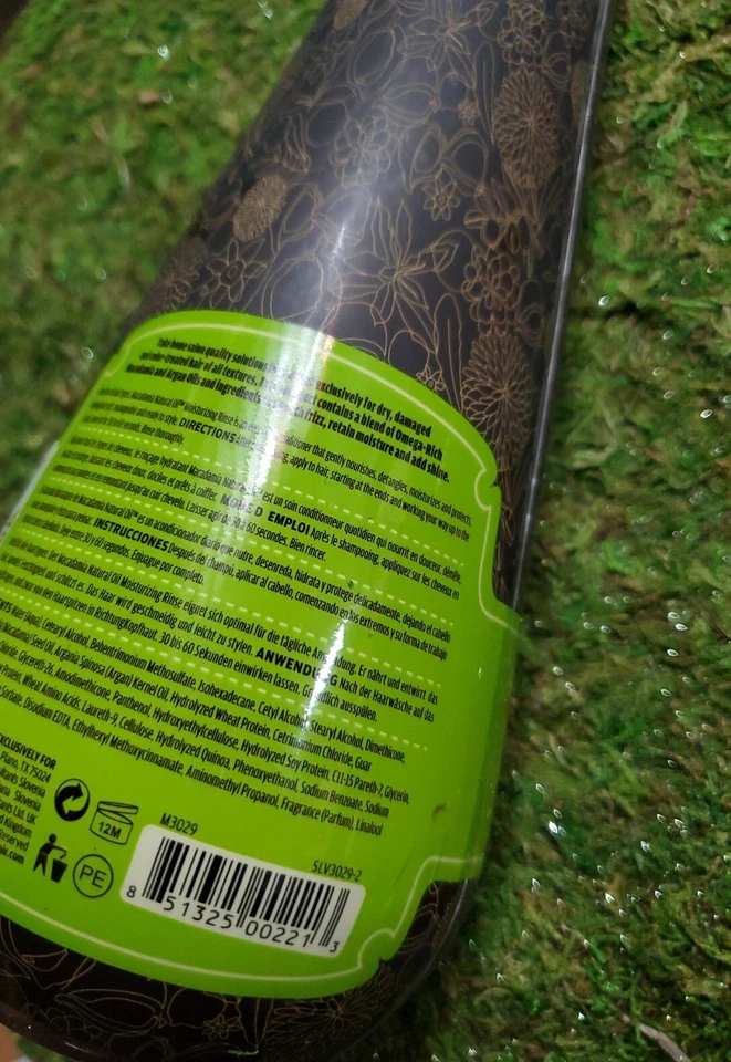 Macadamia 天然油保湿冲洗护发素 33.8 液量盎司 1000 毫升 — 第 2/2 张图片