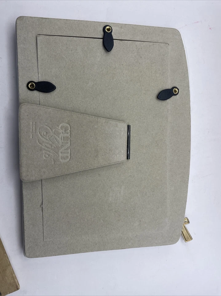 Nuevo marco de porcelana de confirmación 4X6 con detalles de oro 24k Gund Gifts GA54 Foto 4 de 4