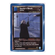 Kalas  MASTER'S BLOCK  Highlander CCG TCG    1st Edition    Arms & Tactics