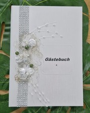 Hochzeitsbuch Hochzeit G&auml;stebuch G&auml;ste  Fotos Erinnerungen