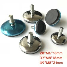M6/M8 Zinc-Plated Steel Thread Adjustable Table Feet Swivel Tilt Leveling Mounts