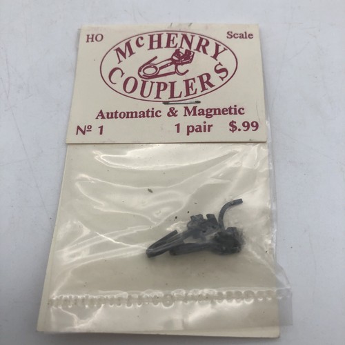 McHenry Couplers HO 1 Knuckle Coupler Automatic and (1 pr